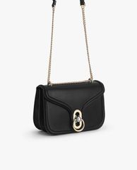 PEDRO - Túi đeo chéo nữ chữ nhật nắp gập Leather