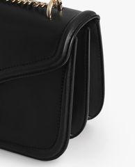 PEDRO - Túi đeo chéo nữ chữ nhật nắp gập Leather