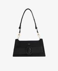 PEDRO - Túi đeo vai nữ hình thang Octagon Buckled Leather