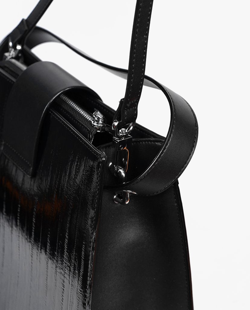 Túi đeo vai khóa nam châm Top Handle