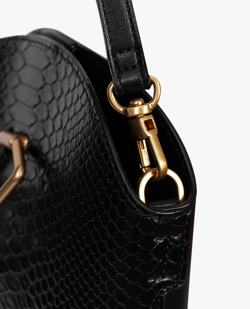 Túi xách tay nữ Wristlet Handle Bucket