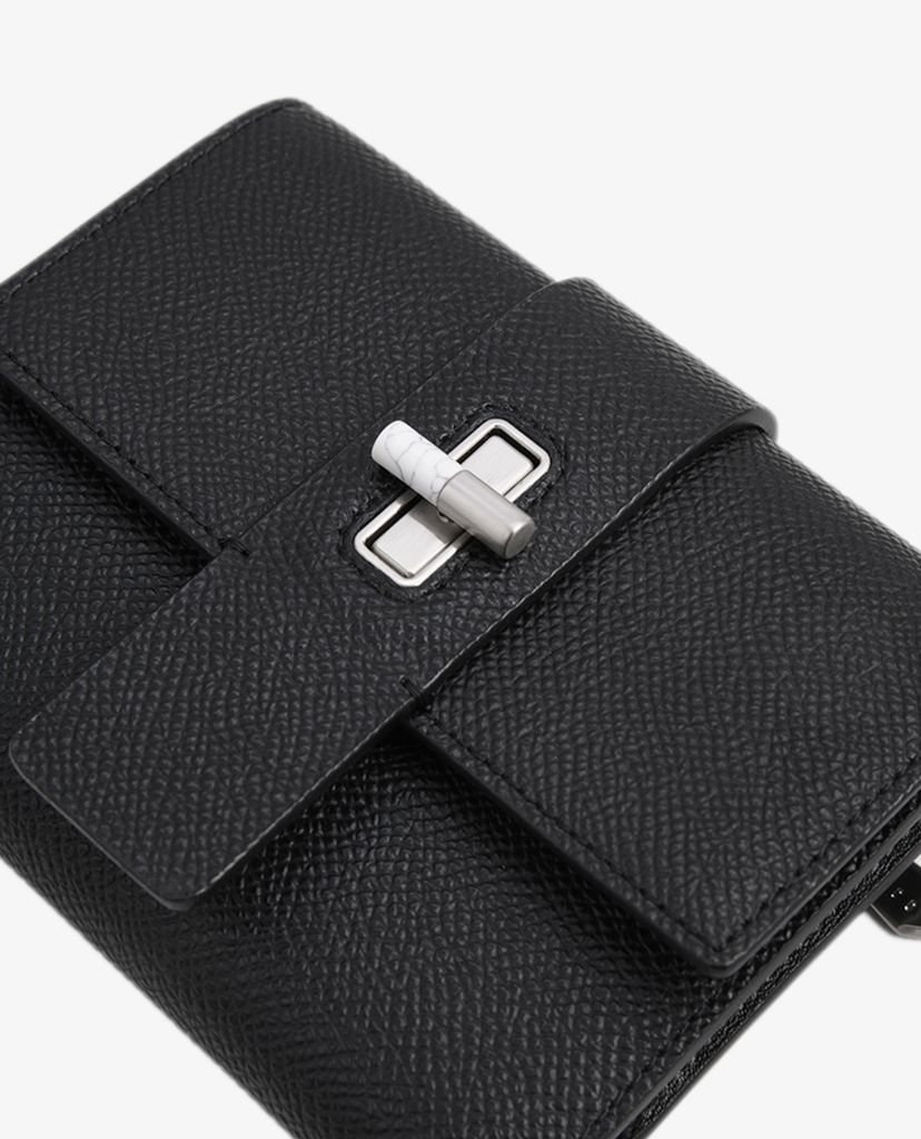 PEDRO - Ví nữ cầm tay Turnlock Leather