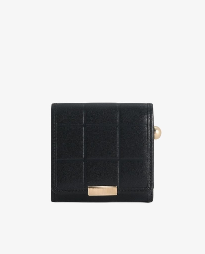 PEDRO - Ví nữ phom vuông Quilted Leather