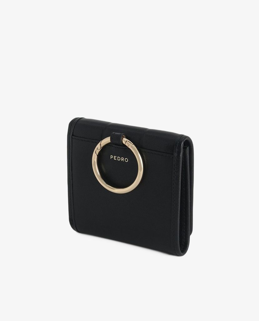 PEDRO - Ví nữ phom vuông Quilted Leather