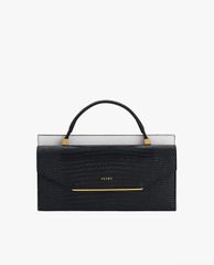 PEDRO - Ví nữ cầm tay chữ nhật Lizard Effect Leather