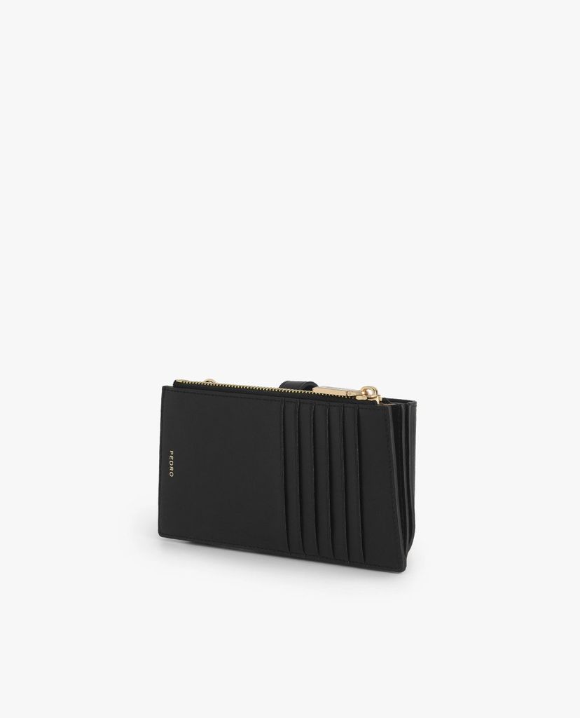 PEDRO - Ví nữ chữ nhật Textured Leather Phone Pouch