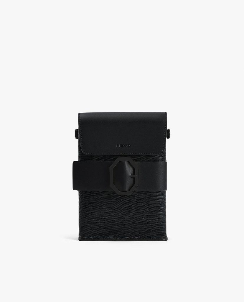 PEDRO - Ví nữ chữ nhật Textured Leather Phone Pouch