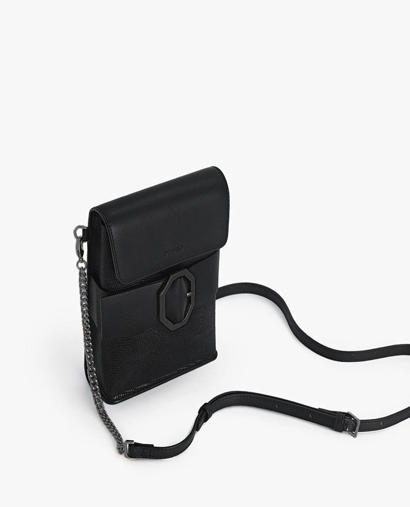 PEDRO - Ví nữ chữ nhật Textured Leather Phone Pouch