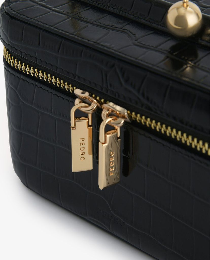 PEDRO - Túi đeo chéo nữ hình hộp chữ nhật Textured Leather