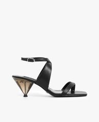 CHARLES & KEITH - Giày cao gót quai ngang Leather Cone