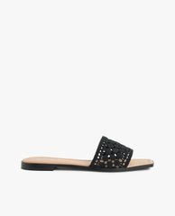 CHARLES & KEITH - Dép nữ quai ngang Asymmetric Toe Crochet