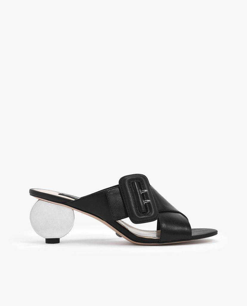 CHARLES & KEITH - Giày cao gót quai chéo Sculptural