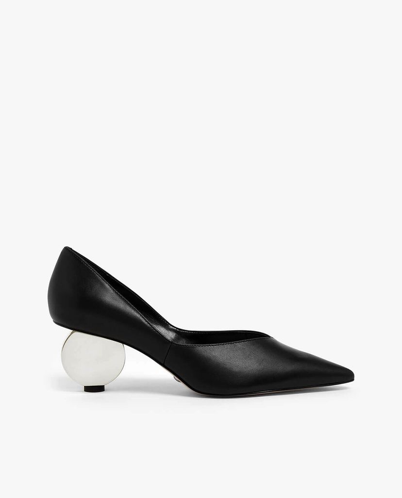 CHARLES & KEITH - Giày cao gót mũi nhọn V Cut Sculptural