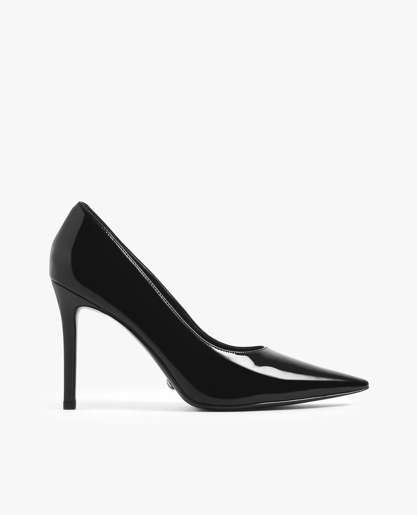CHARLES & KEITH - Giày cao gót mũi nhọn Leather Pointed Toe Stiletto