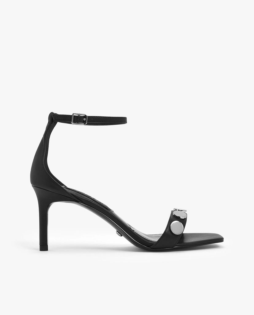 CHARLES & KEITH - Giày cao gót quai ngang Chrome Button