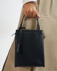 CHARLES & KEITH - Túi tote nữ chữ nhật Knotted Handle