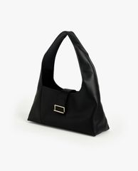 CHARLES & KEITH - Túi đeo vai nữ chữ nhật Leather Hobo