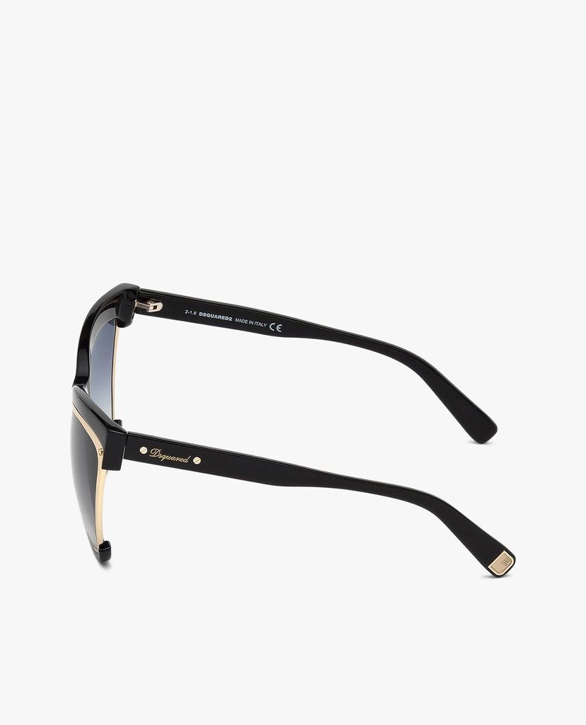 DSQUARED2 - Kính mát nữ mắt mèo bản vừa thời trang