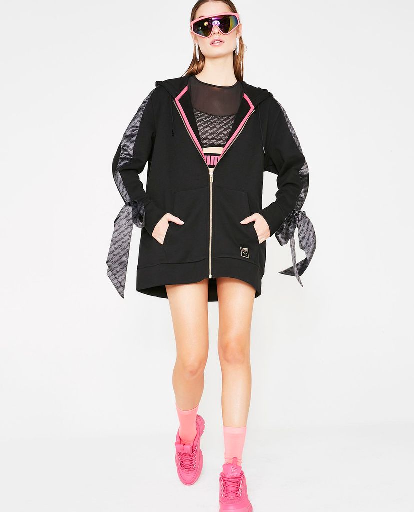 PUMA - Áo Hoodie nữ Zip-Up Puma x Barbie