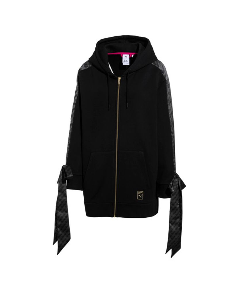 PUMA - Áo Hoodie nữ Zip-Up Puma x Barbie