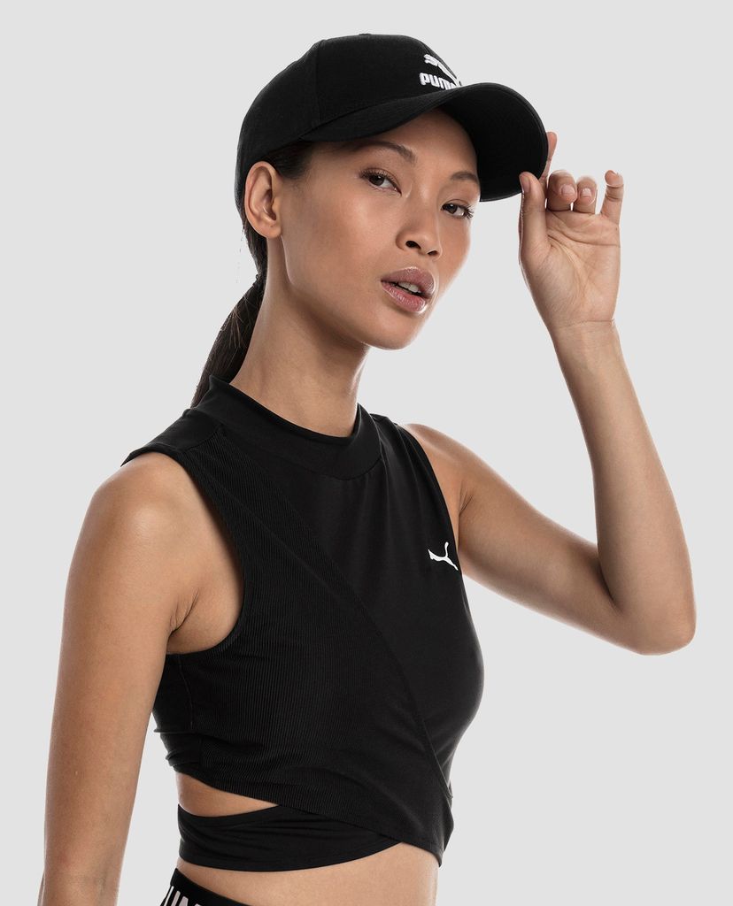 PUMA - Áo croptop nữ dây chéo Chase