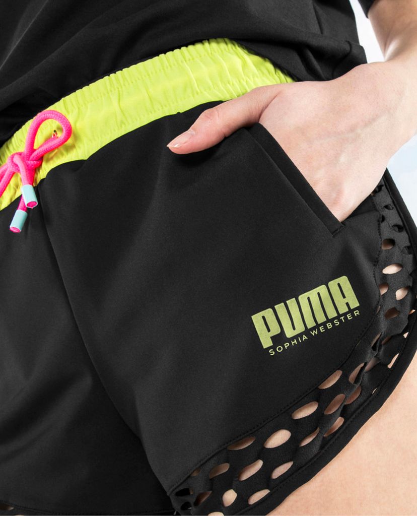 PUMA - Quần shorts nữ thể thao Puma x Sophia Webster
