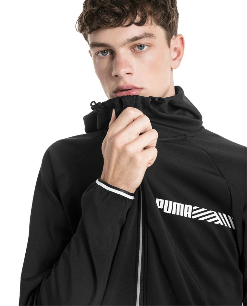 PUMA - Áo khoác nam Active Tec Sports Hooded