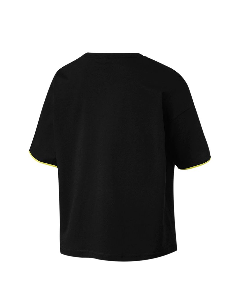 PUMA - Áo thun nữ viền tay Chase Cotton