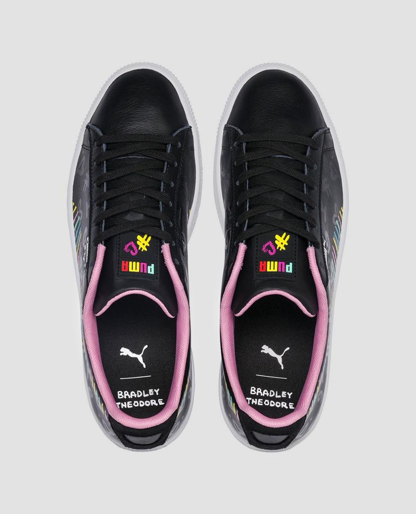 PUMA - Giày sneaker Clyde Puma x Bradley Theodore