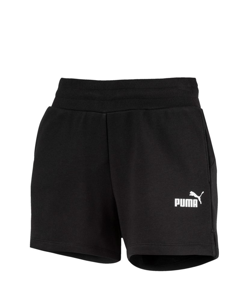 PUMA - Quần short nữ Black ESS Cotton