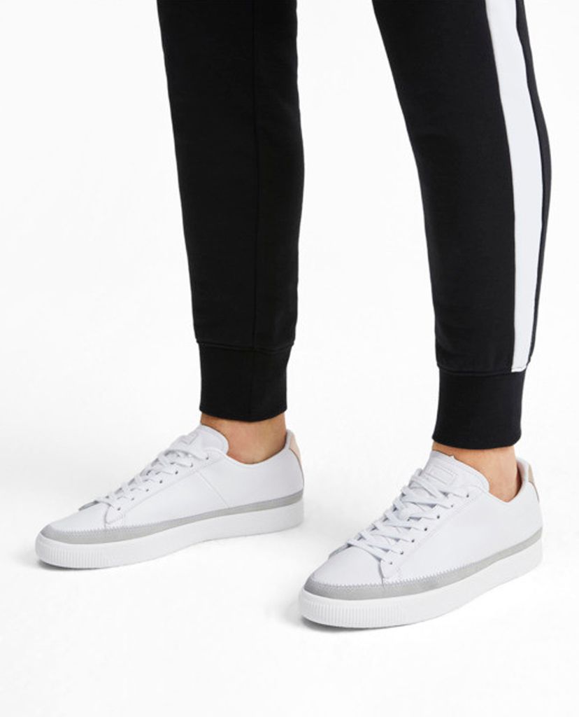 PUMA - Giày sneaker Basket Trim Block Trainers