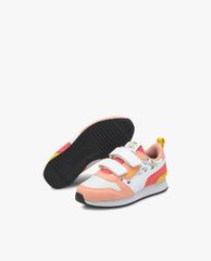 PUMA - Giày sneakers trẻ em phối quai dán Puma x Peanuts R78 Little Sportstyle