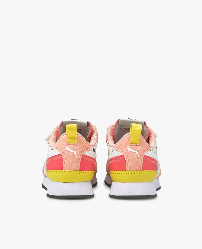 PUMA - Giày sneakers trẻ em phối quai dán Puma x Peanuts R78 Little Sportstyle