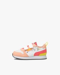 PUMA - Giày sneakers trẻ em phối quai dán Puma x Peanuts R78 Little Sportstyle