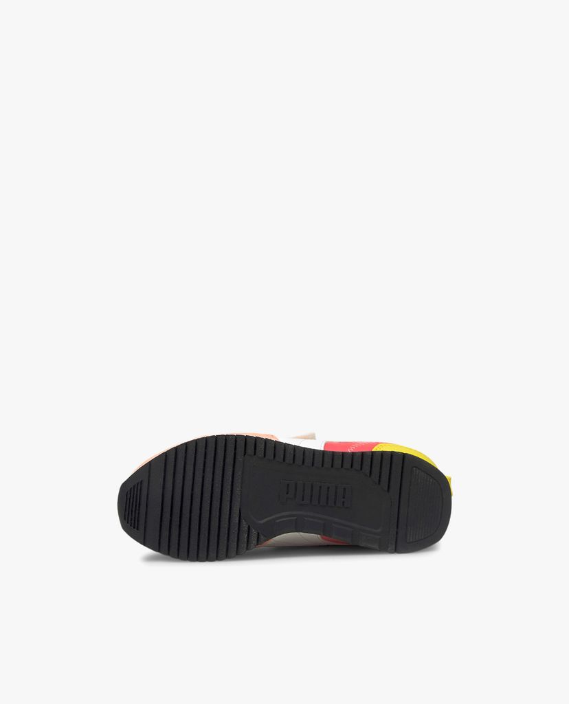 PUMA - Giày sneakers trẻ em phối quai dán Puma x Peanuts R78 Little Sportstyle