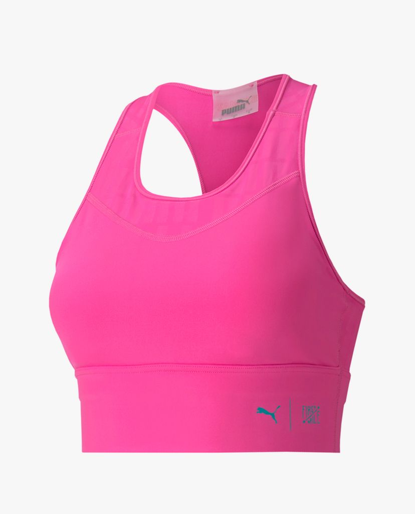 PUMA - Áo bra nữ Training FIRST MILE Mid Impact Long Line