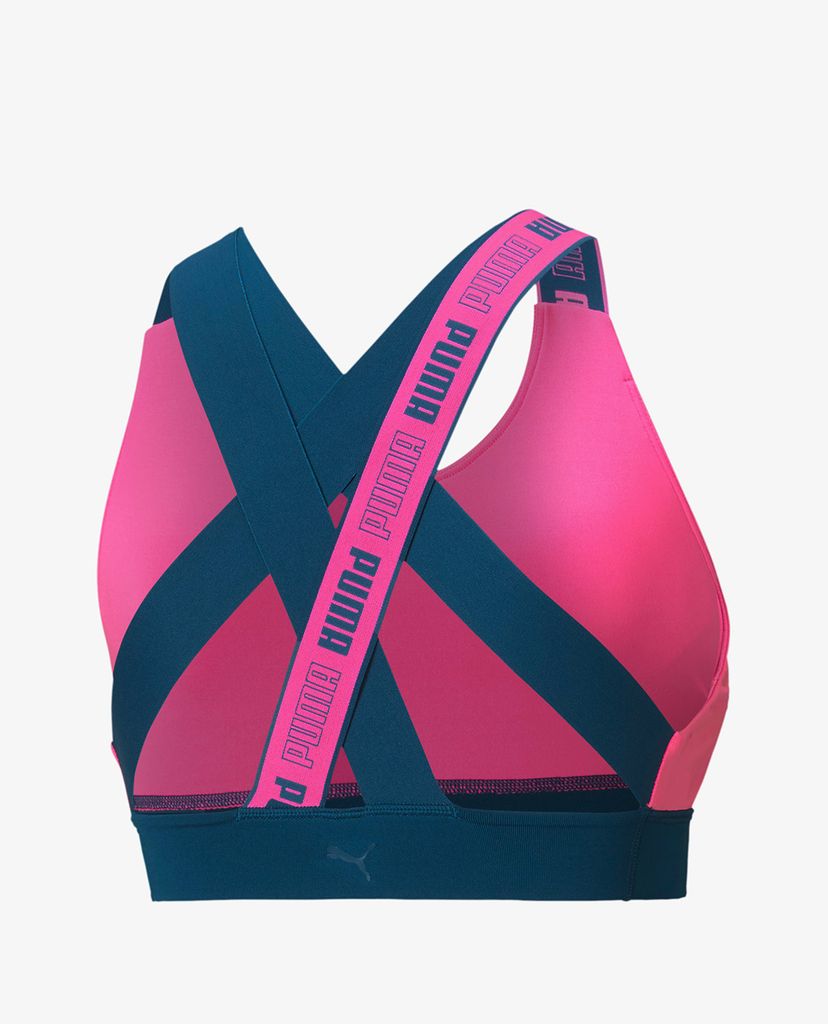 PUMA - Áo bra thể thao nữ Mid Impact Feel It