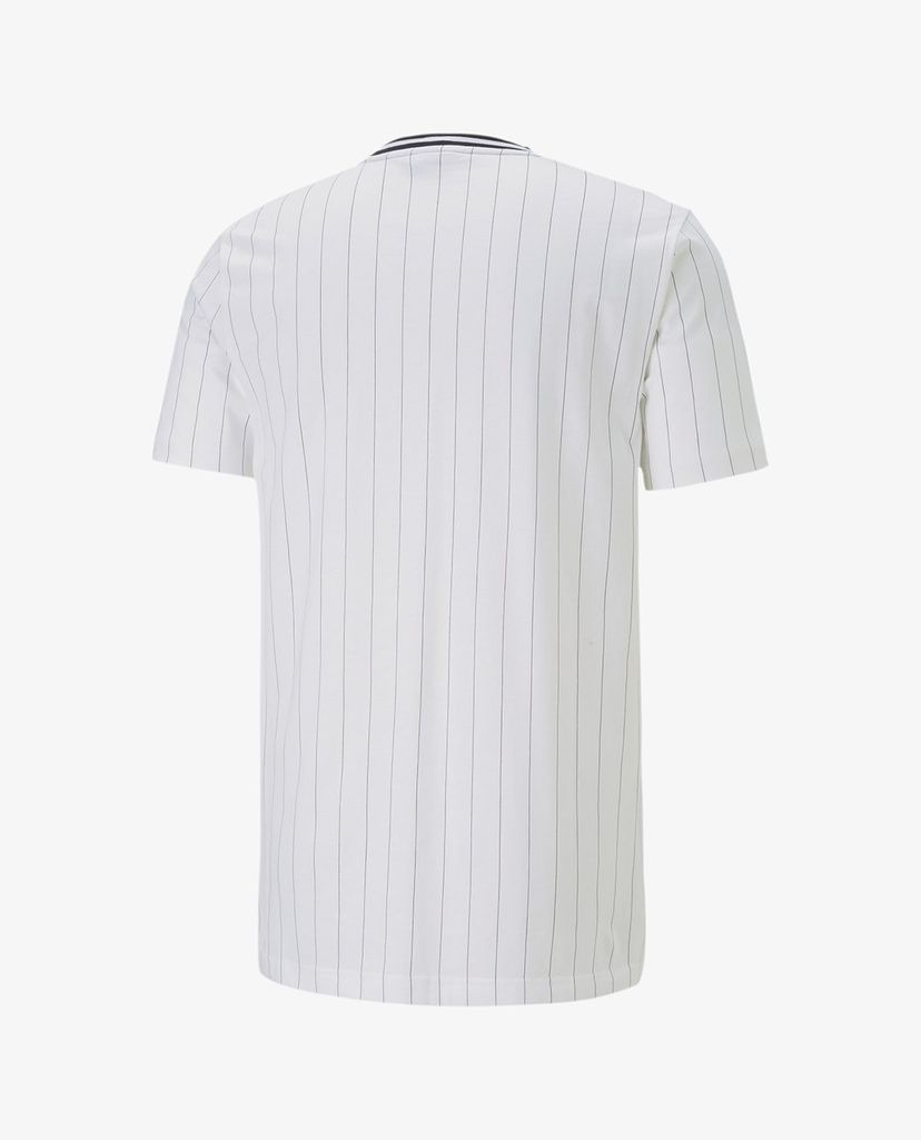 PUMA - Áo thun thể thao nam kẻ sọc Pinstripe