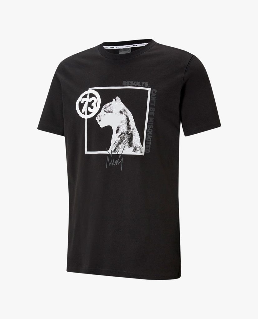 PUMA - Áo thun thể thao nam Franchise Hoops Basketball Tee