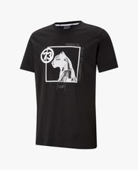 PUMA - Áo thun thể thao nam Franchise Hoops Basketball Tee