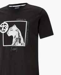 PUMA - Áo thun thể thao nam Franchise Hoops Basketball Tee