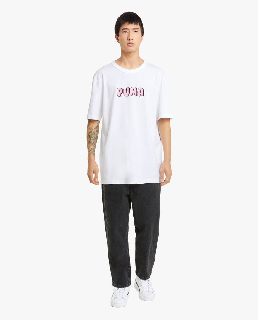 PUMA - Áo thun thể thao nam Downtown Graphic