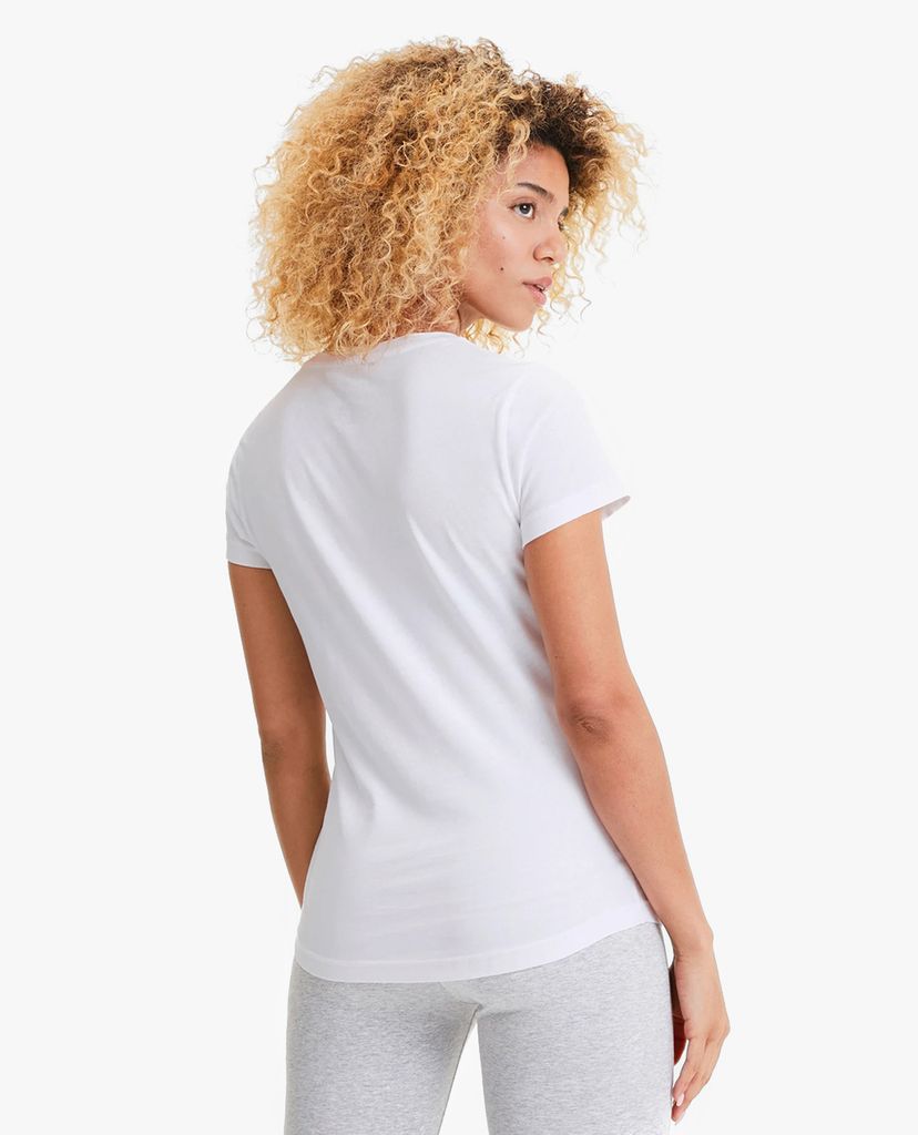 PUMA - Áo thun thể thao nữ cổ tròn tay ngắn TEA