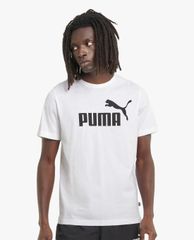 PUMA - Áo thun thể thao nam ngắn tay Essentials Logo Train
