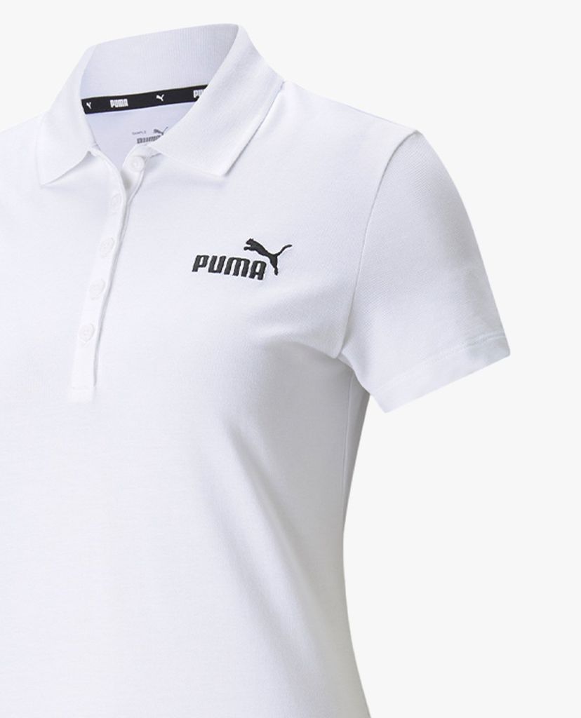 PUMA - Áo thun polo nữ Essentials Sportstyle