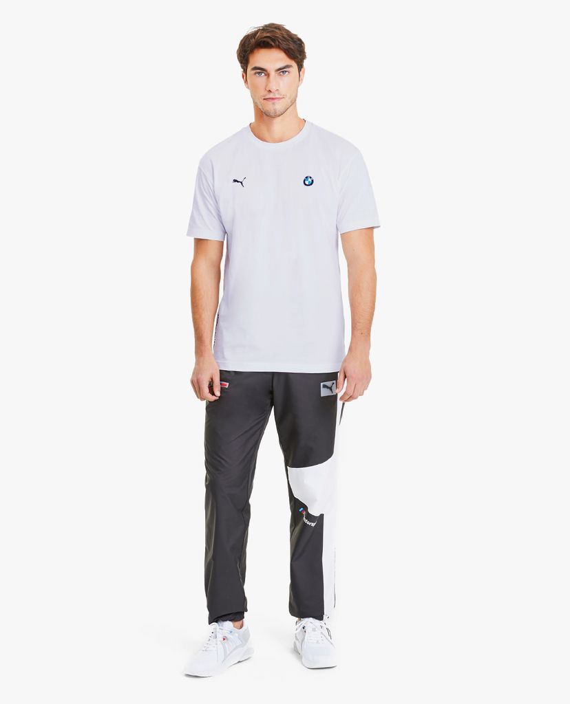 PUMA - Áo thun nam cổ tròn tay ngắn BMW M Motorsport Life Graphic Tee