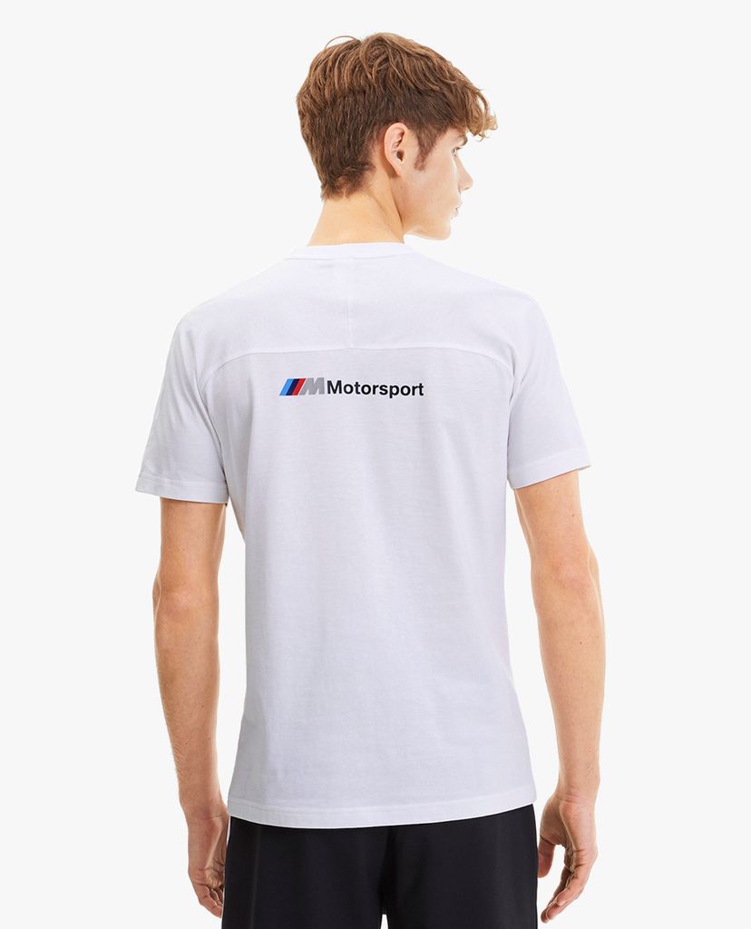 PUMA - Áo thun nam cổ tròn tay ngắn BMW M Motorsport T7 Tee