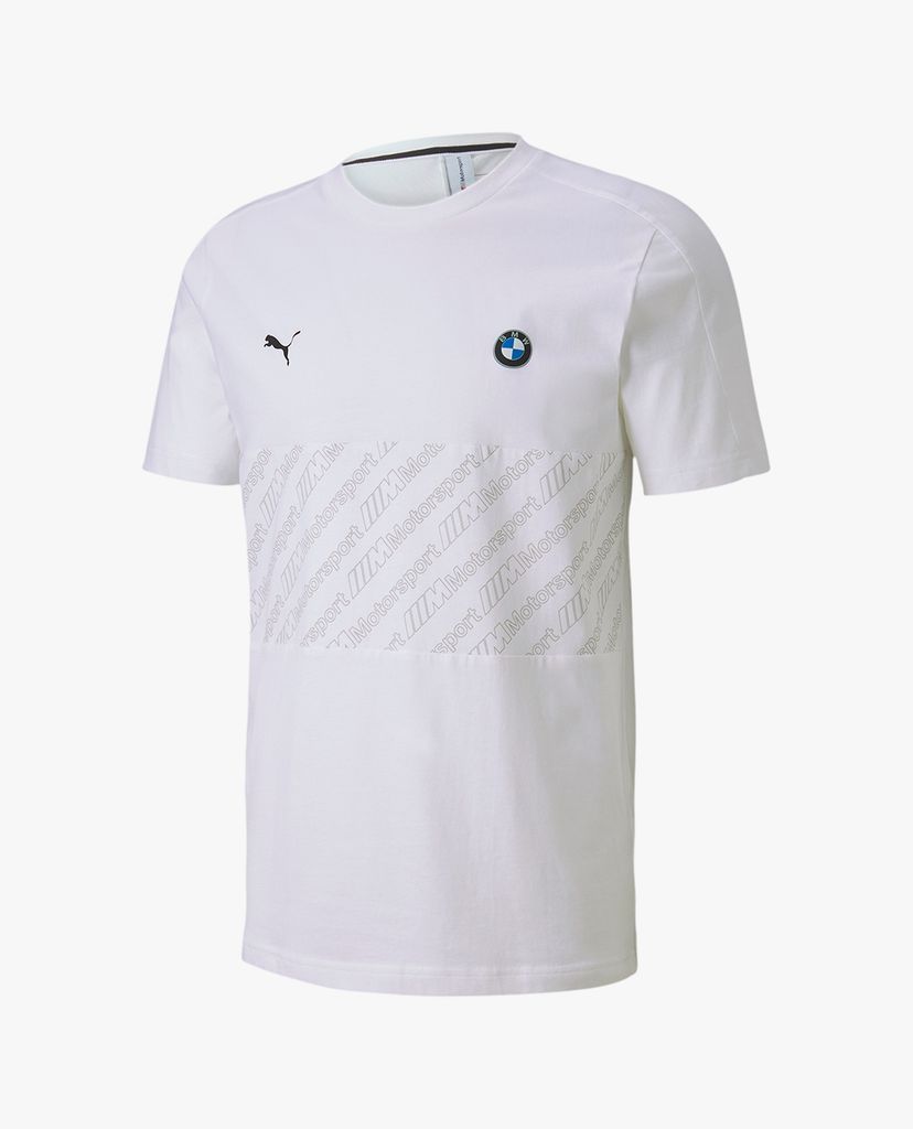 PUMA - Áo thun nam cổ tròn tay ngắn BMW M Motorsport T7 Tee