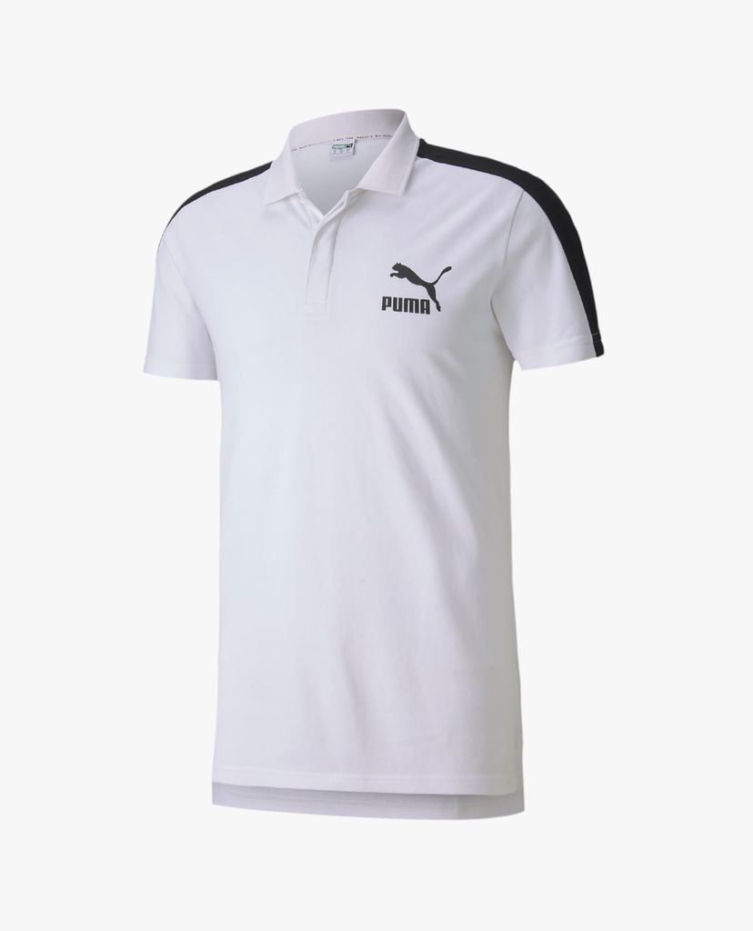 PUMA - Áo thun polo nam tay ngắn Iconic T7