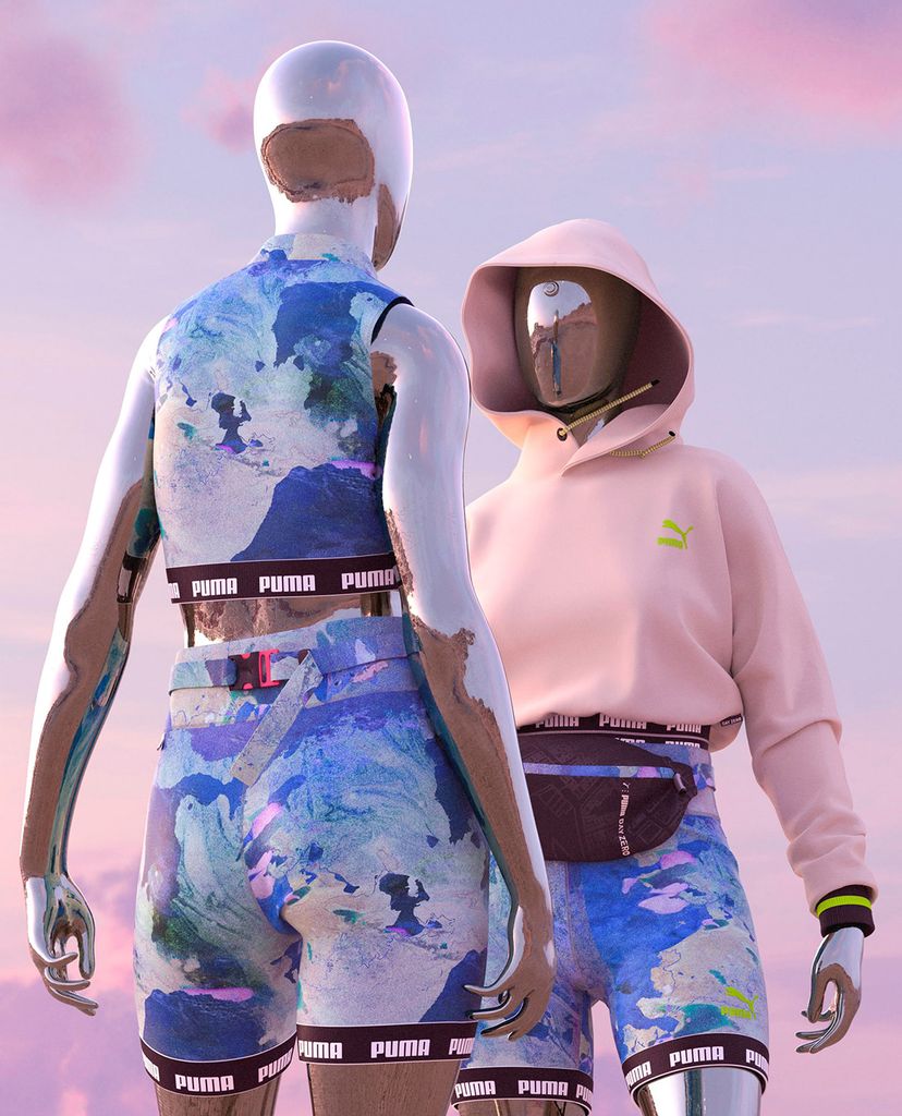 PUMA - Quần short thể thao nữ phom ôm Puma X Central Saint Martins